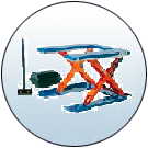 Podesty ruchome stanowiskowe kszta�t -U i -E