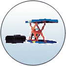 Podesty ruchome stanowiskowe